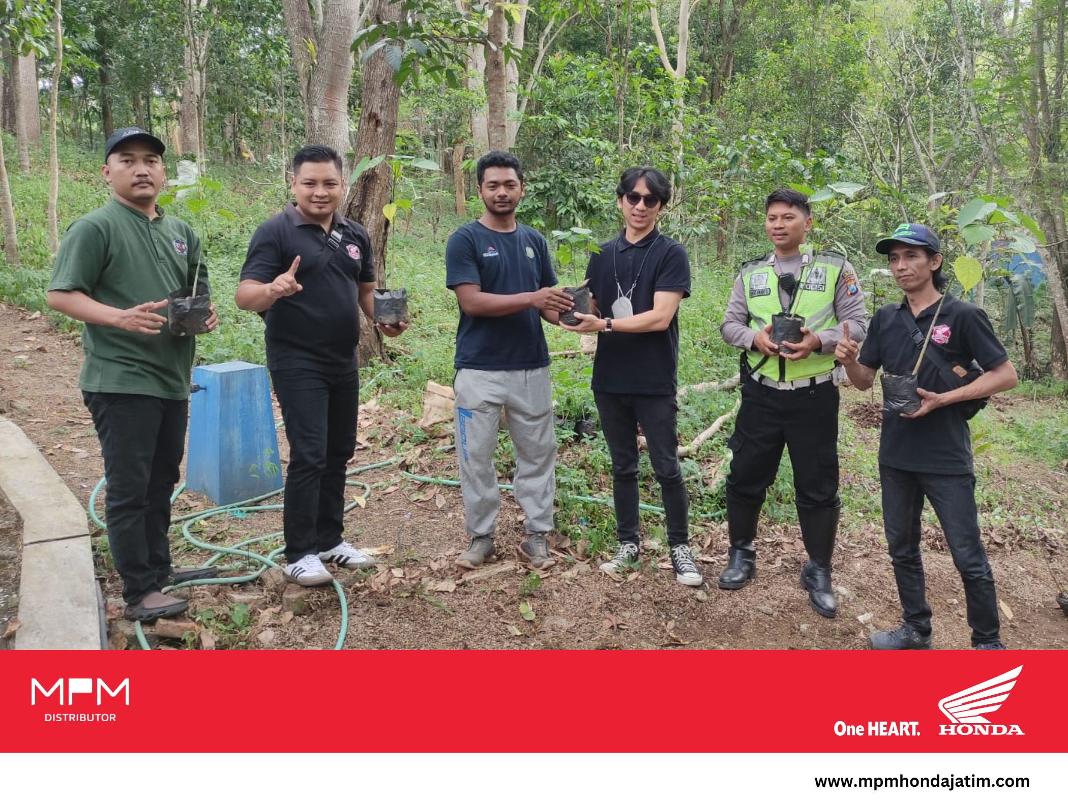 Ratusan Bikers Honda Ramaikan Jamnas Federasi Supra Indonesia.